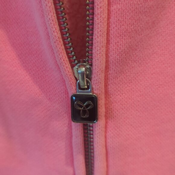 TNA Aritzia Pink Full Zip Hoodie - Size Large Good Condition - Picture 6 of 6